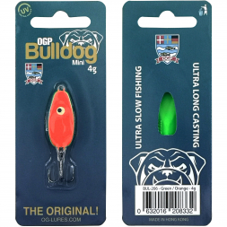 OGP Forellenköder Bulldog Mini (Green/Orange) 