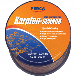 Perca Original Karpfenschnur (braun)