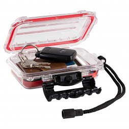 Plano Guide Series Waterproof Cases (rot/transparent)