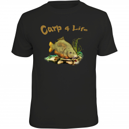 Rahmenlos Herren T-Shirt "Carp 4 Life"