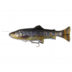 Savage Gear Swimbait 4D Pulse Tail Trout (Brown Trout)