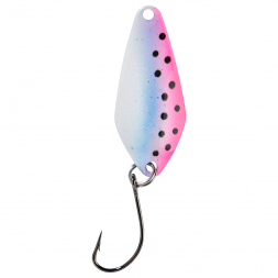 Trout Attack Forellen-Blinker Swindler (Pro Staff Series (Weiß/Pink/Schwarz Weiß) 