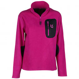  Damen Spinale Fleece Mock-Neck
