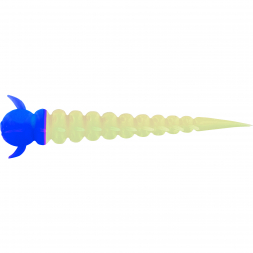  Greedy Worm (Baby Blue/White)