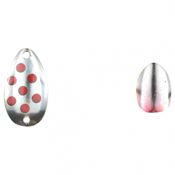  Kunstköder Fidusen (Silver/Red Dots, 2,8 g)