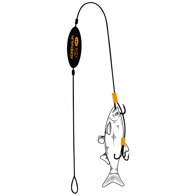Adrenalin Cat Köfi-Vorfach mit 25g U-Pose 