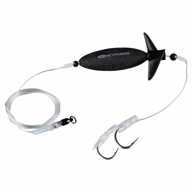 Adrenalin Cat Propeller U-Posen System für Köderfisch und Wurmbündel (15 g) 