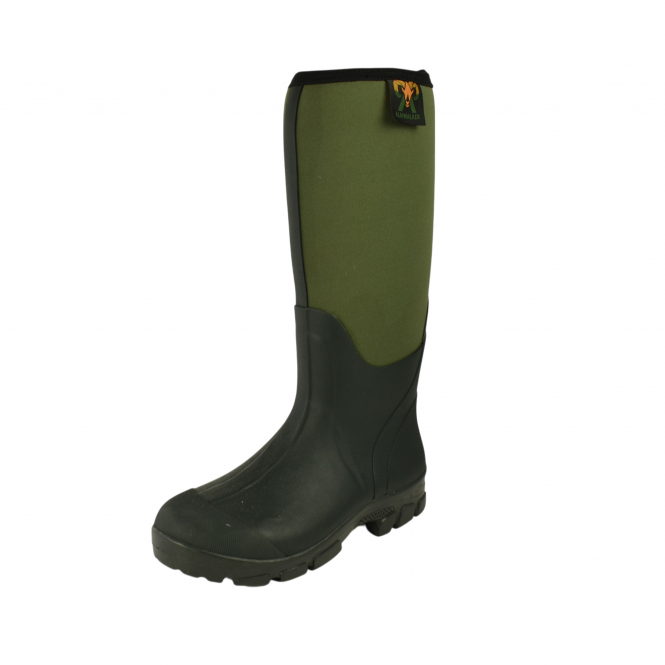 Almwalker Neoprenstiefel Farum II Herren (Oliv/Schwarz) 