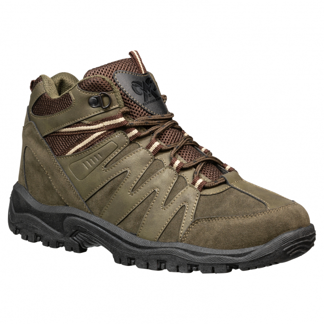 Almwalker Outdoorboots Montana Herren (Oliv/Braun) 