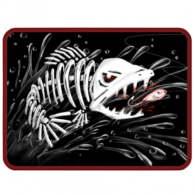 Aufnäher "Angry Fish" 