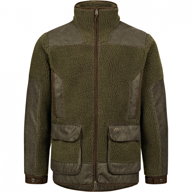 Blaser Sherpa Fleece Jacke Herren (Dunkel Oliv) 