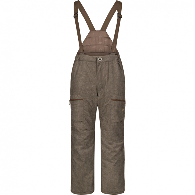 Blaser Top Heat Bib 2L Hose Vintage Herren, wattiert (Olive Mélange/Schwarz) 