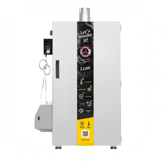 Borniak Räucherofen 150 BBQ INOX Wi-Fi 