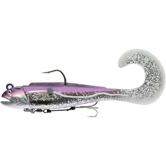 Daiwa D-Wolf Curly (purple haddock) 