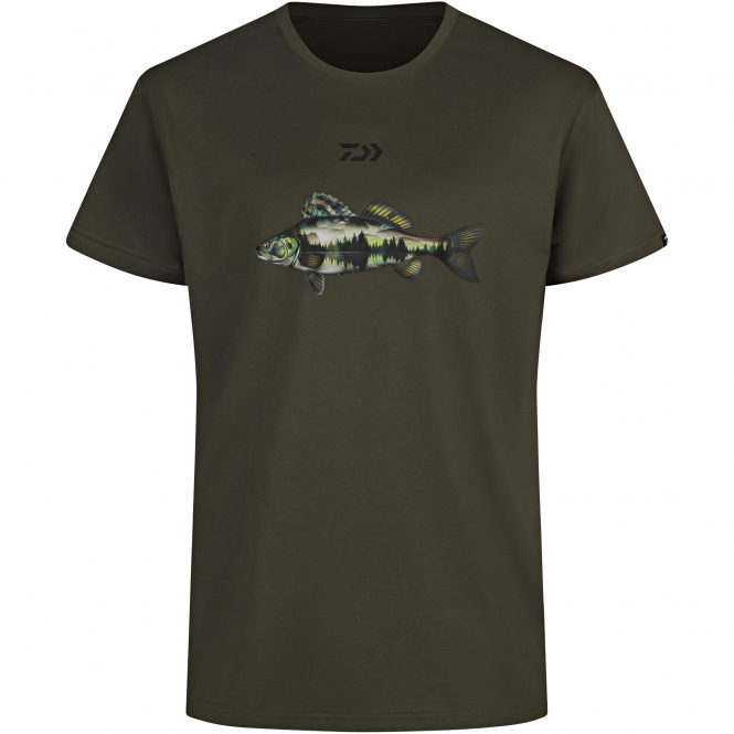 Daiwa Herren D-Vec T-Shirt Zander 