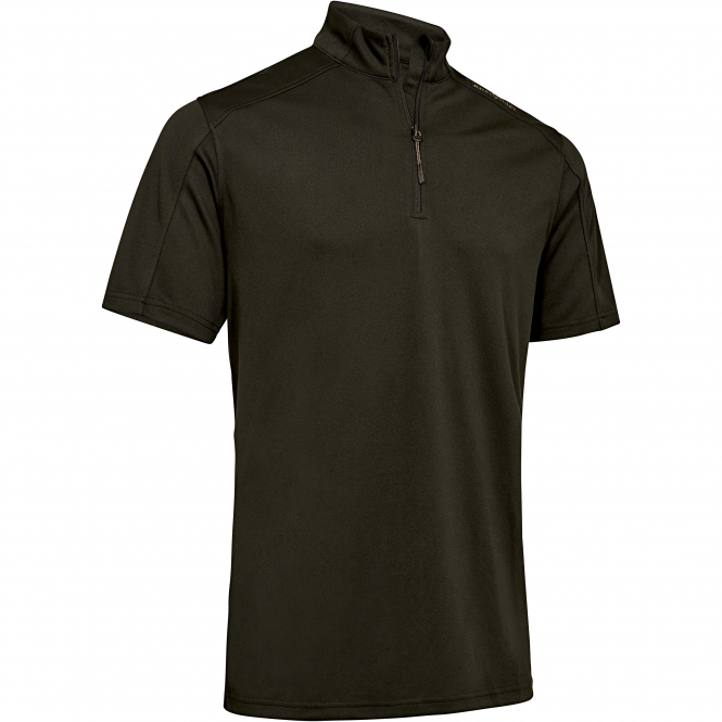 Deerhunter Climate ½-Zip T-Shirt Herren, mit 37.5® Technology (Forest Ember) 