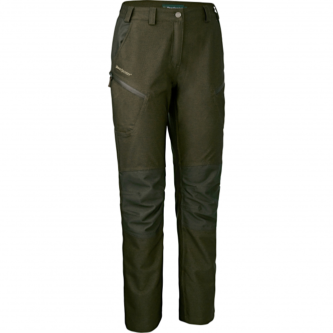 Deerhunter Damen Lady Chasse Hose Damen (Olive Night Melange) 