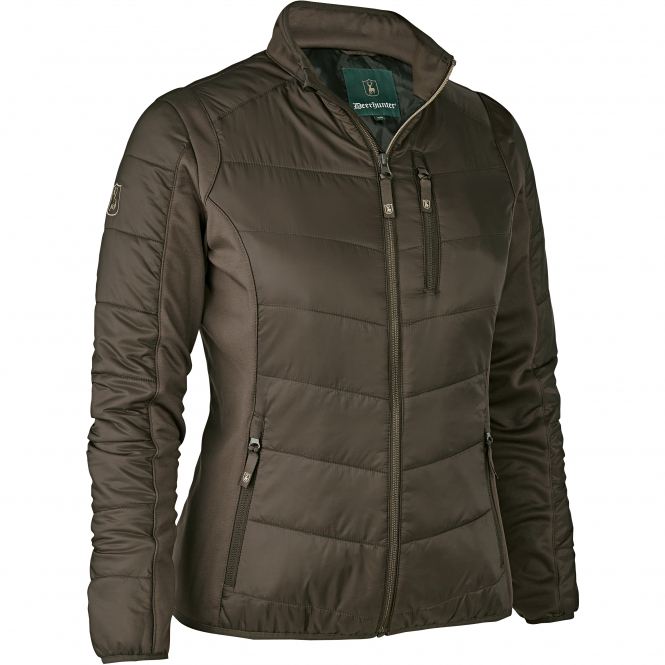 Deerhunter Lady Heat wattierte Jacke Damen (Wood) 