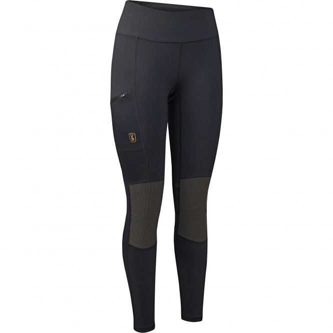 Deerhunter Lady Tights mit Verstärkung Damen (Black) 