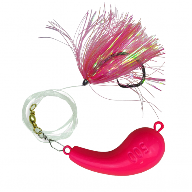 Eisele Heilbuttvorfach mit Shirt Circle XXL (pink) 