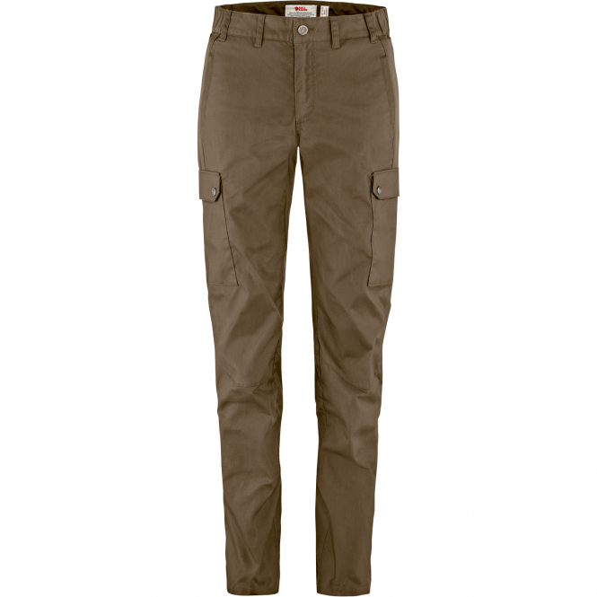 Fjällräven Damen Övik Stina Trousers W Damen (Dark Olive) 