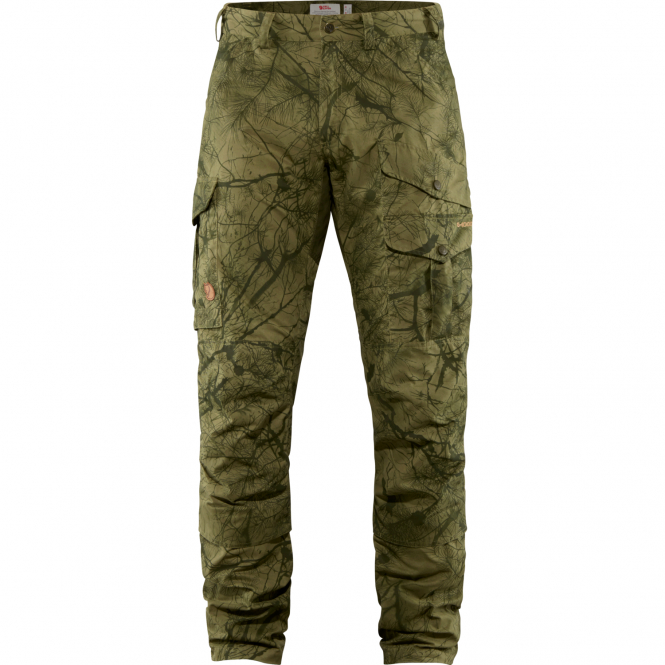 Fjällräven Herren Värmland Barents Pro Hunting Trousers M Herren (Green Camo-Deep Forest) 