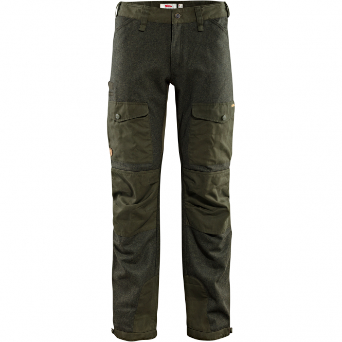 Fjällräven Herren Värmland Wool Trousers M Herren (Deep Forest) 