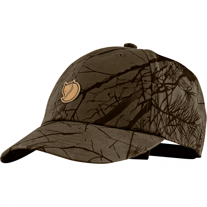 Fjällräven Lappland Camo Cap Unisex (Dark Olive Camo) 