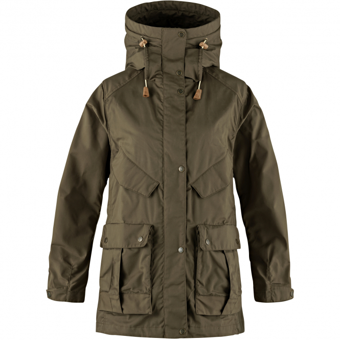 Fjällräven Numbers Jacket No. 68 W Damen (Dark Olive) 