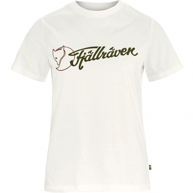 Fjällräven Vardag Archive Logo T-Shirt W Damen (Eggshell) 