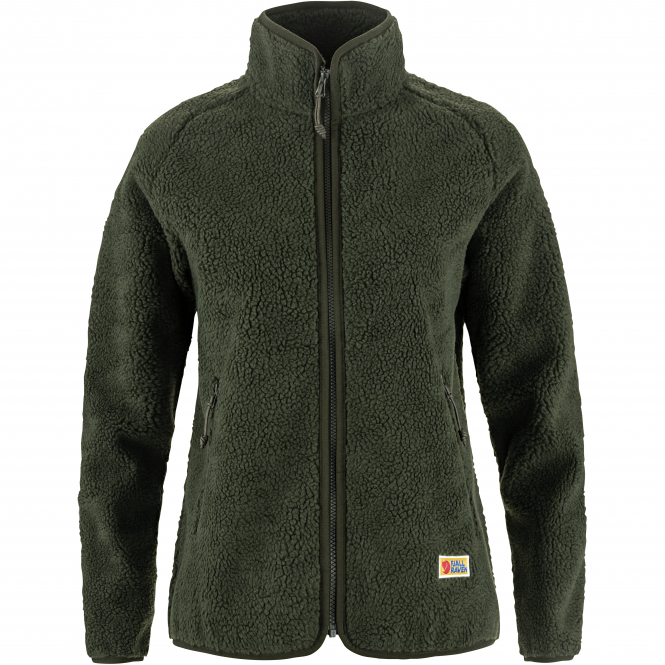 Fjällräven Vardag Pile Fleece W Damen (Deep Forest) 