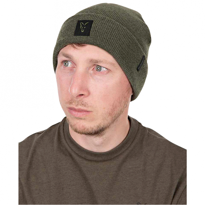Fox Collection Beanies (grün/schwarz) 
