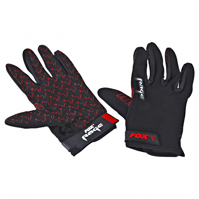 Fox Rage Unisex Thermal Power Grip Gloves XXL Unisex (Black) 