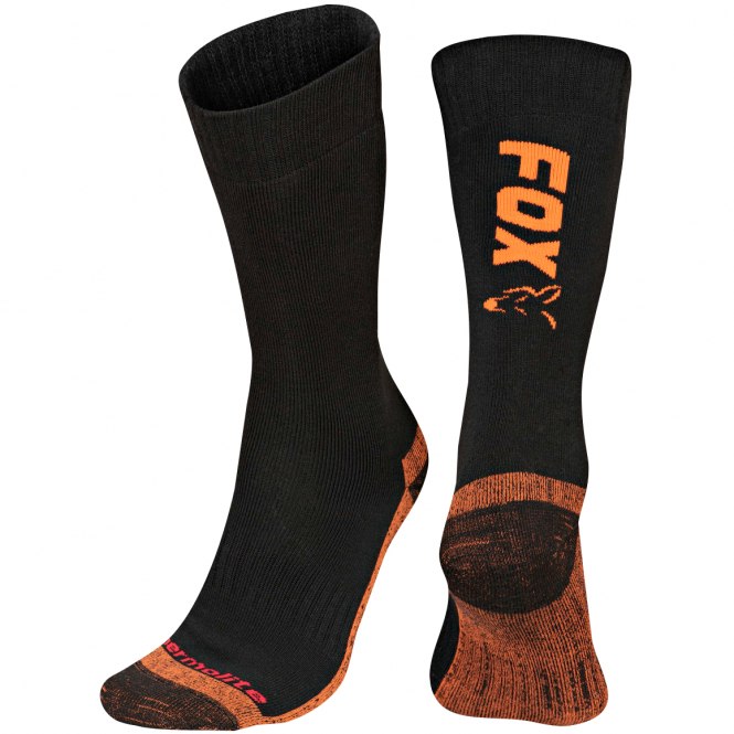 Fox Thermolite Socken (black/orange) 