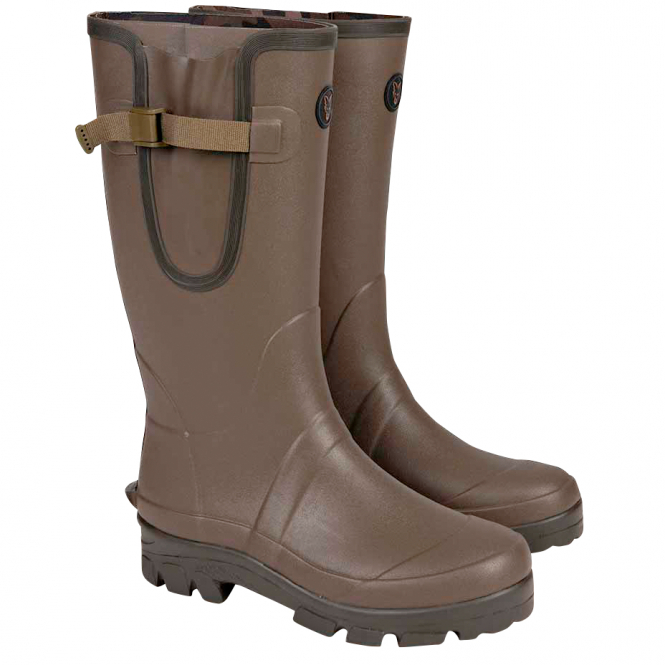 Fox Unisex Neoprene Lined Wellies Unisex (Camo/Khaki) 
