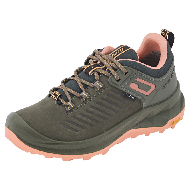Grisport Barlet Halbschuhe Damen (Olive/Peach) 