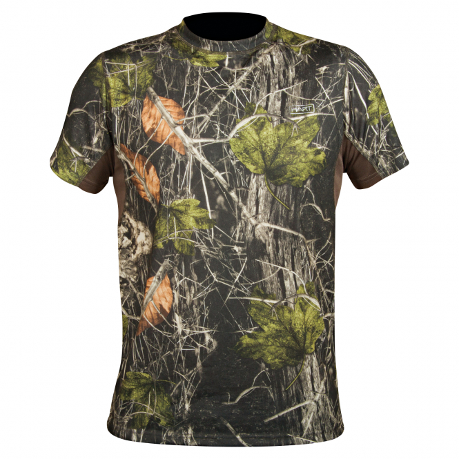 Hart Crew-S T-Shirt Herren (Camo Forest) 