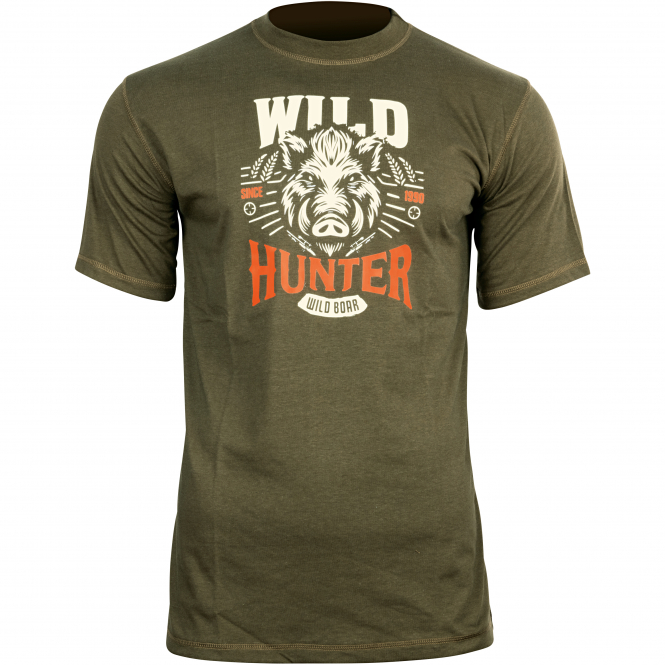 Hart Herren Ground Wild T-Shirt Herren (Dunkeloliv) 
