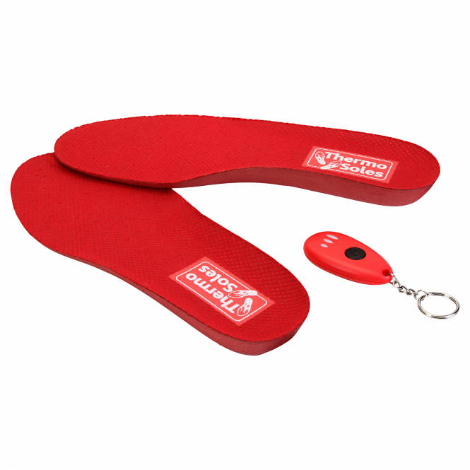 Heat2go Thermo Soles 3D Unisex, m. Funkfernbedienung (Rot) 