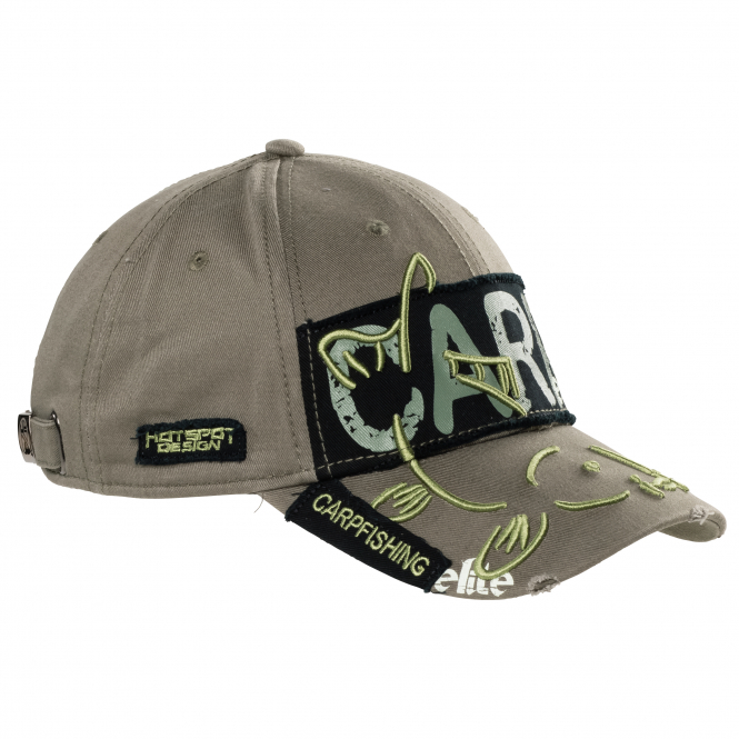Hotspot Unisex Carpfishing Elite Cap Unisex (Green) 