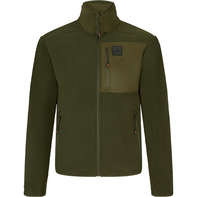 Il Lago Fleecejacke ScandicMountain Herren (Oliv) 