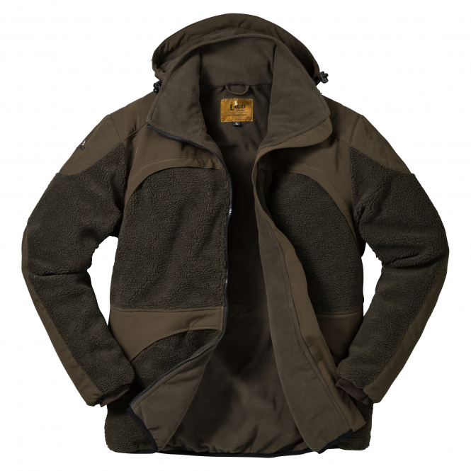 il Lago Prestige Faserpelzjacke Jon Herren (Oliv) 