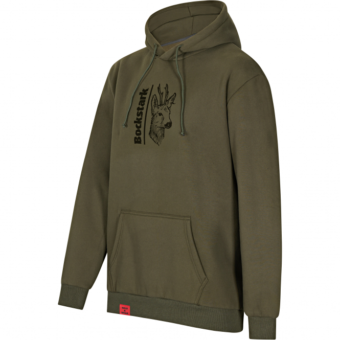 il Lago Prestige Wild & Wear Hoodie "Bockstark" Herren (Oliv) 