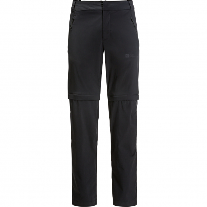 Jack Wolfskin Glastal Zip Off Pants M Herren (Black) 