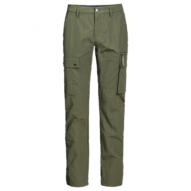 Jack Wolfskin Herren Dawson Flex Pants M Herren (Woodland Green) 