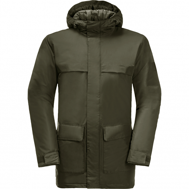 Jack Wolfskin Herren Winterlager Parka M Herren (Island Moss) 