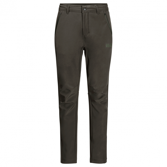 Jack Wolfskin Herren Zenon Softshell Pants M Herren (Dark Moss) 