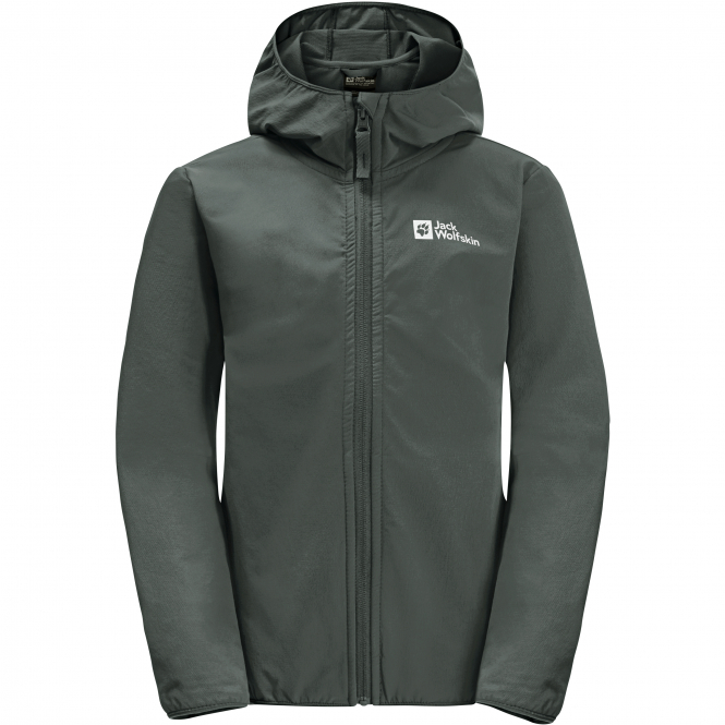 Jack Wolfskin Kinder Solyd Jacket K Kinder (Slate Green) 