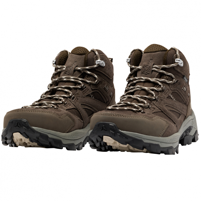 Jack Wolfskin Vojo Tour Texapore Mid M Herren (Cold Coffee) 