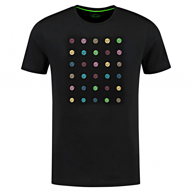 Korda Dot Tee Herren (Black) 